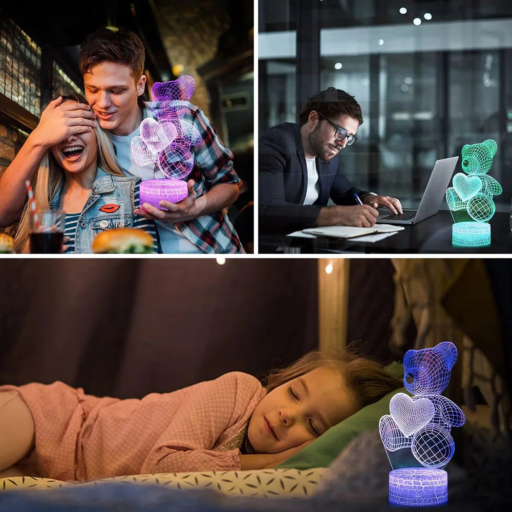 3D LED Acrylic Lamp