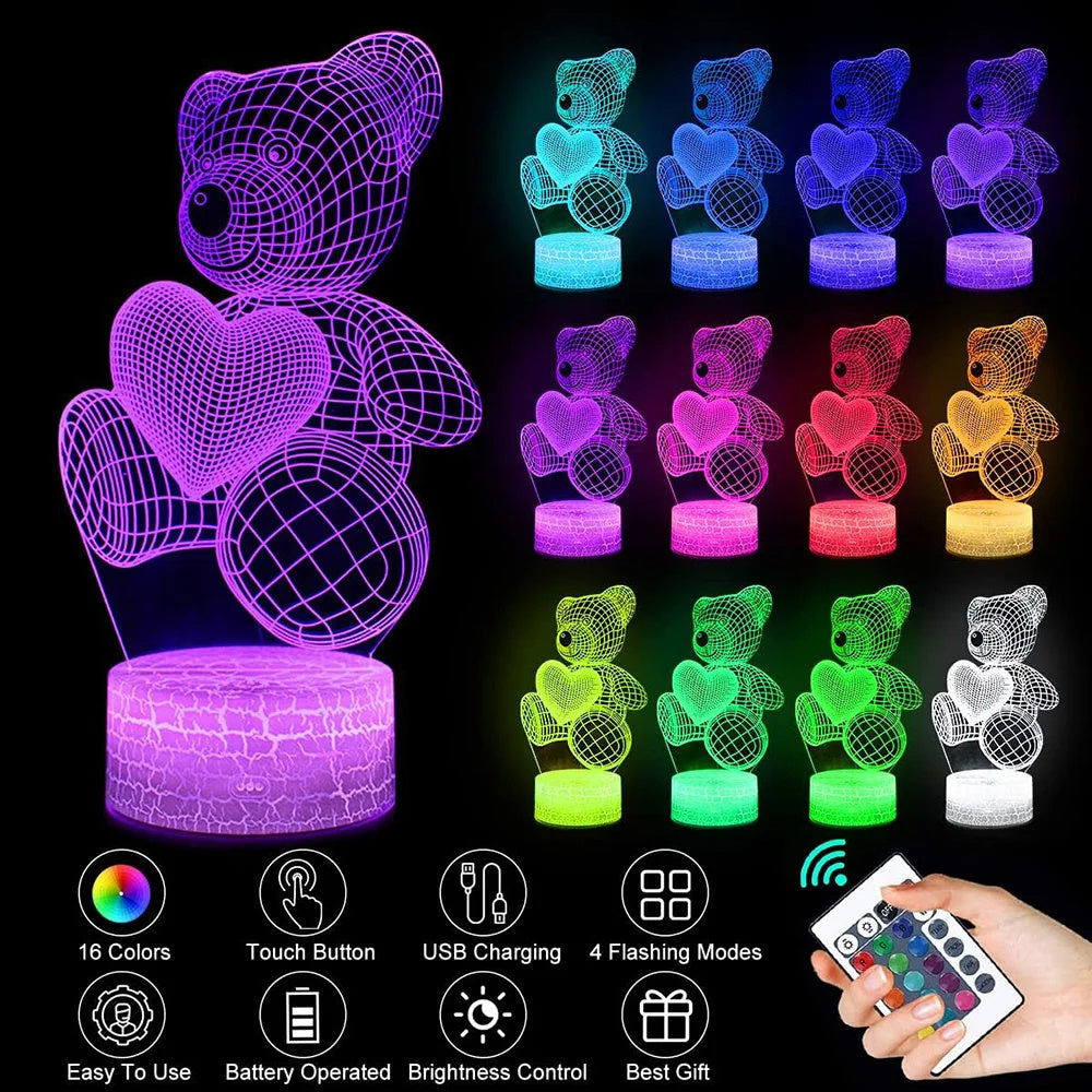 3D LED Acrylic Lamp